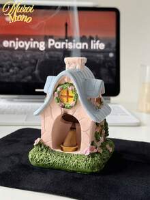 1 buah Diffuser Aromaterapi Berbentuk Rumah dari Resin dengan Pinset, Tidak Termasuk Butiran Pewangi, Desain Rumah untuk Dekorasi Rumah, Kamar Tidur, Ruang Tamu, Kantor, Kemasan Kotak - MultiWarna - View 1