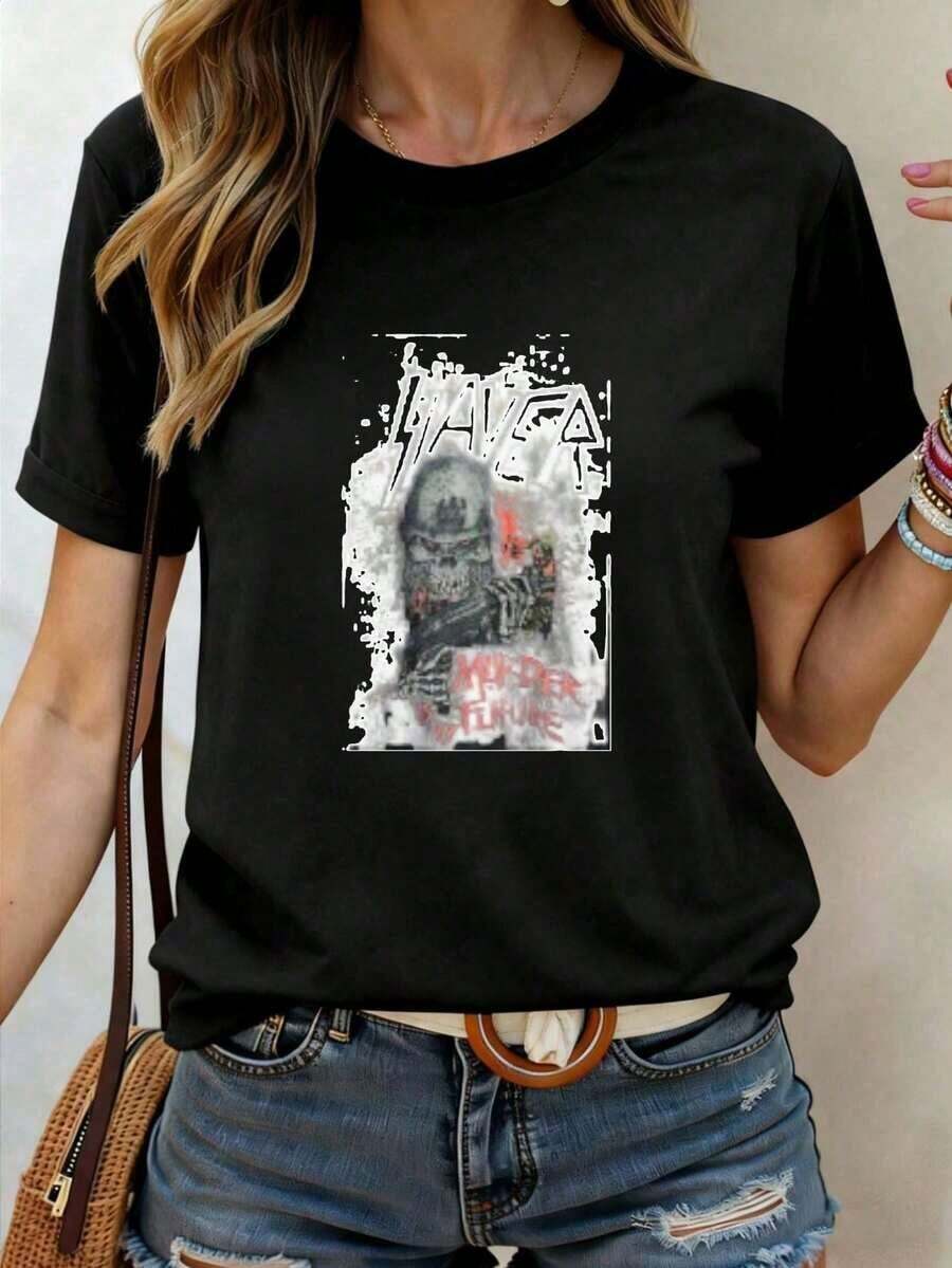 Camiseta Vintage para Mujer 2026 con Estampado de Anime Japonés de Ramen - Linda Camiseta de Dibujos Animados Comiendo Ramen con Estrellas y Estampados Japoneses, Suave |   Diseño exquisito |   Suelto y cómodo |   Fácil de combinar | - Negro 4 - Ver 1