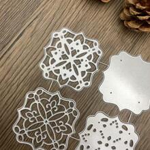 Hollow Frame Metal Cutting Dies For Card Making, Asymmetrical Pattern Cutting Dies, Metal Cutting Dies, Handmade Photo Album Decoration Dies, DIY Embossing And Etching Craft Templates - MC925 - View 5