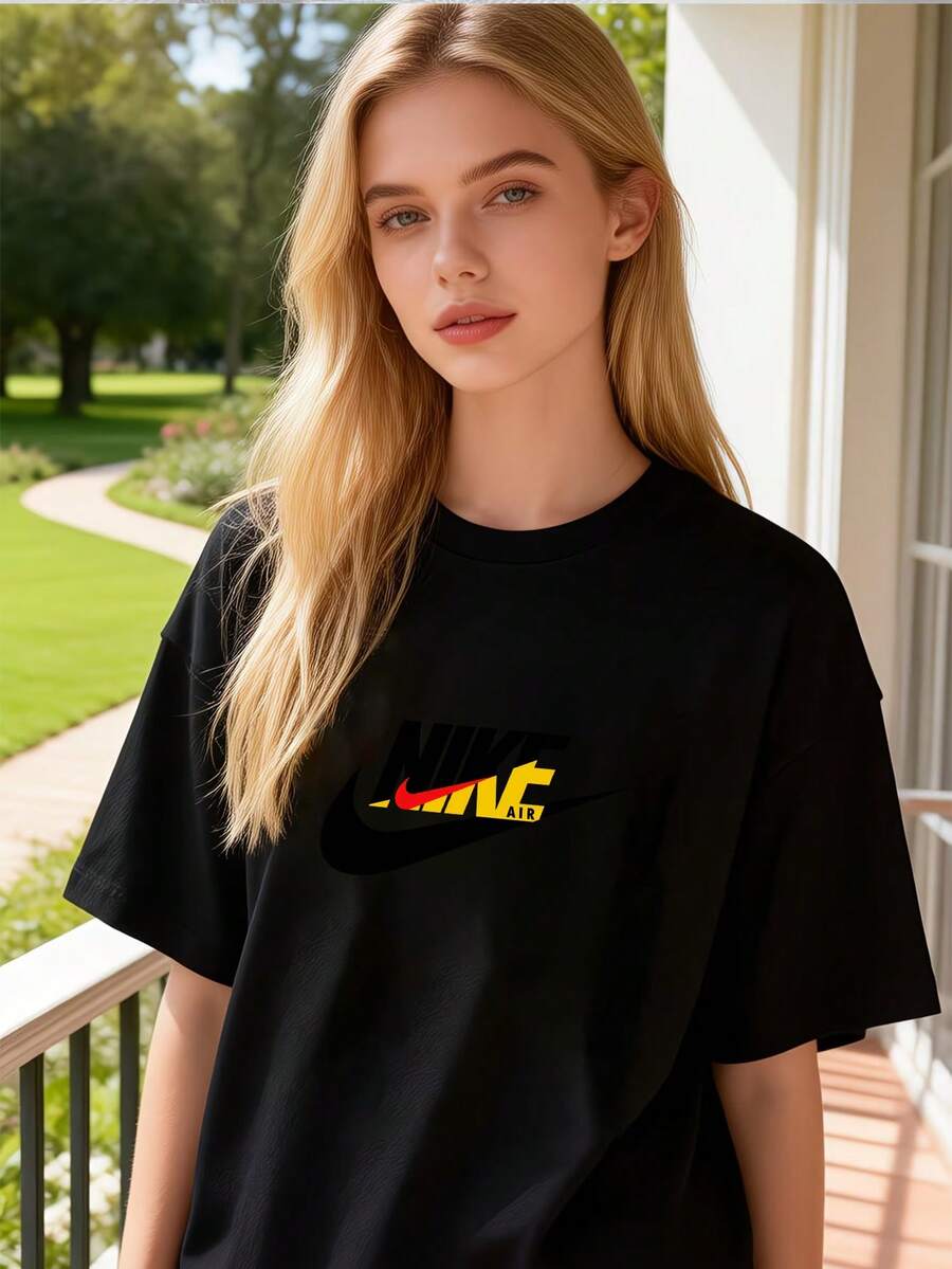 Women T-Shirts - Black - View 1