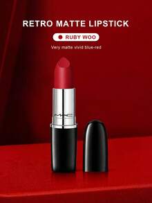 MAC 復古霧面唇膏 - 707 Ruby Woo - 淨重 0.10 Oz/3g - #707 Ruby Woo - 查看 2