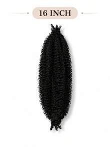 ASHEWIG 1/3 Pack Maldives Braided Wigs, 8-36 Inch Length Curly Braids, Elastic Pre-Curled Synthetic African Braiding Hair - Soft & Fluffy Easy Styling, Halloween - Multicolor - View 8