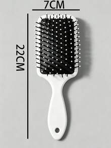 Bộ 1 lược nơ in hình báo hồng, lược hình quả anh đào dễ thương, lược mini có đệm khí massage, lược chải tóc, phụ kiện làm tóc tại nhà, bộ dụng cụ tạo kiểu tóc, bộ dụng cụ làm tóc. - Anh đào nơ - Xem 3
