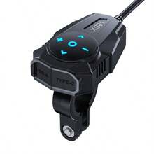 Charger USB Motor Pengontrol Bluetooth Port Ganda Pengisian Cepat USB-A Tipe-C Charger Ponsel Motor XS01 Aksesori Sepeda (Cocok Untuk Motor 12-24V DC) - XS01 - View 3