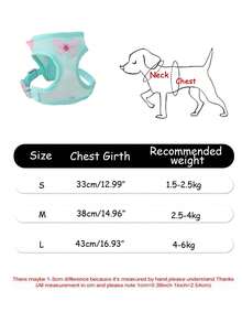 LANGXINGCS 1pc Elegant Butterfly Pet Harness & Leash Set, Polyester Butterfly Dog Harness & Leash Set With Detachable Bow Decor And Adjustable Buckle Design, Suitable For Small/Medium Cats And Dogs Indoor/Outdoor Use - Multicolor - View 2