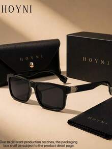 1pc Solid Color Retro Fashion Thick Frame Punk Fashion Glasses, Suitable For All Seasons - Multicolor - View 17