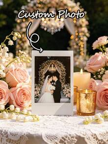 Personalized Large Capacity Photo Album With Photo Slots, Durable And Portable Keepsake Album, Suitable For Postcards And Movie Tickets, Perfect Travel Album, Transparent Plastic Rectangular, Personalized Gift, Suitable For Wedding Planning, Holiday Use, Celebrity Cards, Business Card Collection (Photo Size Random) - Multicolor - View 6