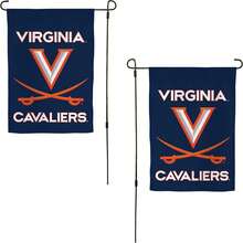 Desert Cactus University Of Virginia UV Garden Flag – 19 X 12 Inch Virginia Cavaliers Banner, For Outdoor Display And Events (Design C) - A - View 2