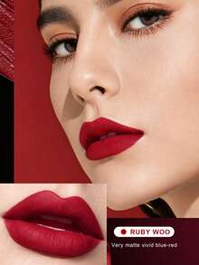 MAC 復古霧面唇膏 - 707 Ruby Woo - 淨重 0.10 Oz/3g - #707 Ruby Woo - 查看 10