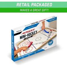 Hockey Ice  Wooden Table Top Hockey Game For Kids & Adults - Includes 1 Game Board, 2 Hockey Sticks & 3 Pucks - 1 - View 7