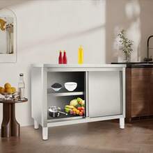 Food Service Carts & Trolleys - Silver - View 5