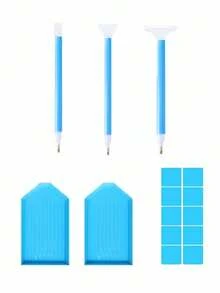 30/60格钻石画收纳盒，成人钻石画配件工具便携式珠子容器 - A - 查看 8