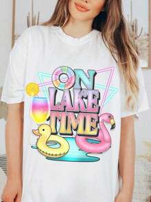 Women T-Shirts - White - View 8