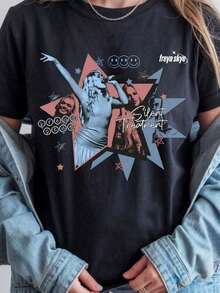 Women T-Shirts - Black 9 - View 7