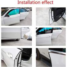 5M Car Door Edge Protector, Anti-Scratch Protective Seal Strip, Automotive Collision Avoidance Seal Strip, Car Door Bumper Strip, Invisible Door Edge Guard - A - View 5