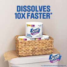 Scotts Scott 1000 1-Ply Toilet Paper 45 Rolls, 1,000 Sheets/Roll - A - 查看 5