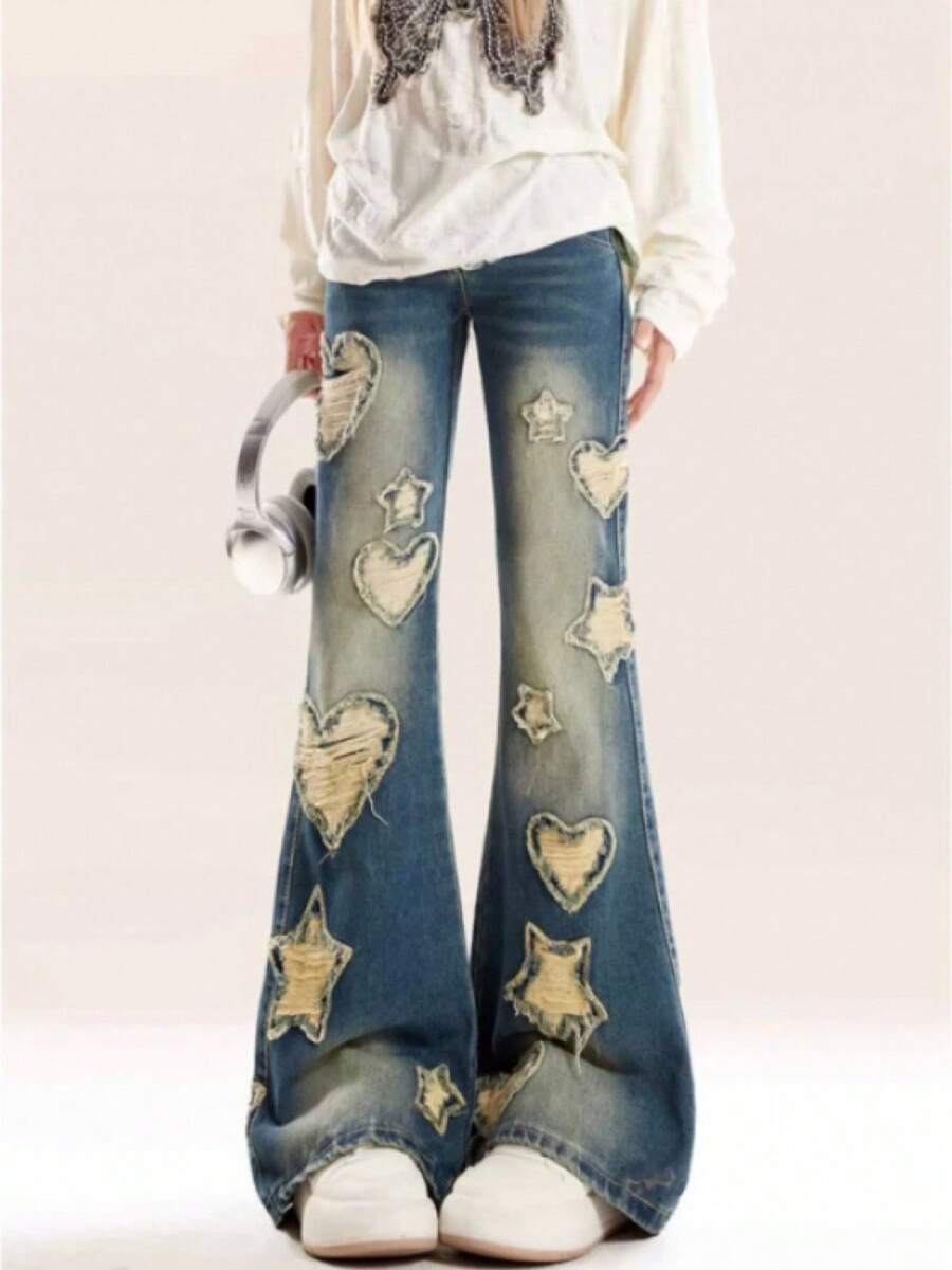 Women Jeans - Blue - View 1