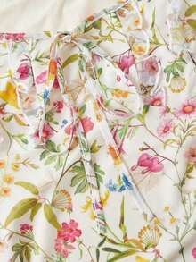 MOD Women's Floral Summer Mini Dress - White - View 6