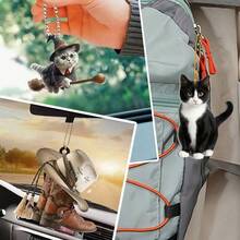 1pc Random Acrylic Creative Hanging Decor, Versatile Design, Can Be Hung On Rearview Mirror, Backpack, Keychain, Minimalist & Fashionable, Adds Personalized Ambiance - 1 PCS Random Acrylic Decorative Pendant - View 3