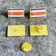 5枚金属和树脂材质的世界各国国旗徽章，包括国旗形状和金属奖章徽章，适合庆祝活动和日常装饰。 - 彩色 - 查看 48