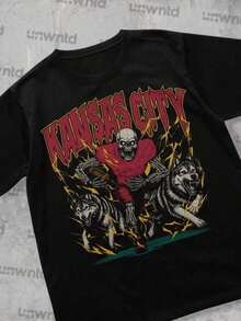 I Can't Be Responsible For What My Face Does When You Talk, Funny T-Shirt, Cool Summer Clothes For Women - 黑色19 - 查看 1
