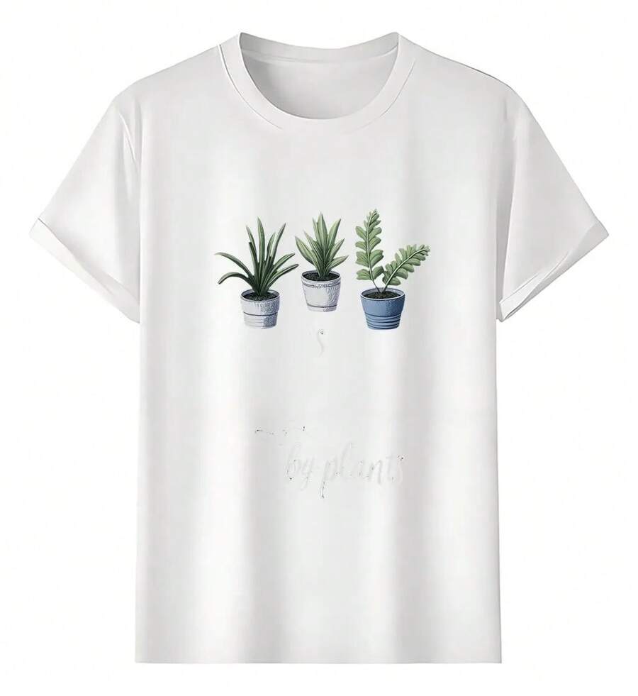 T-Shirts Plants That Easily Distract - White - View 1