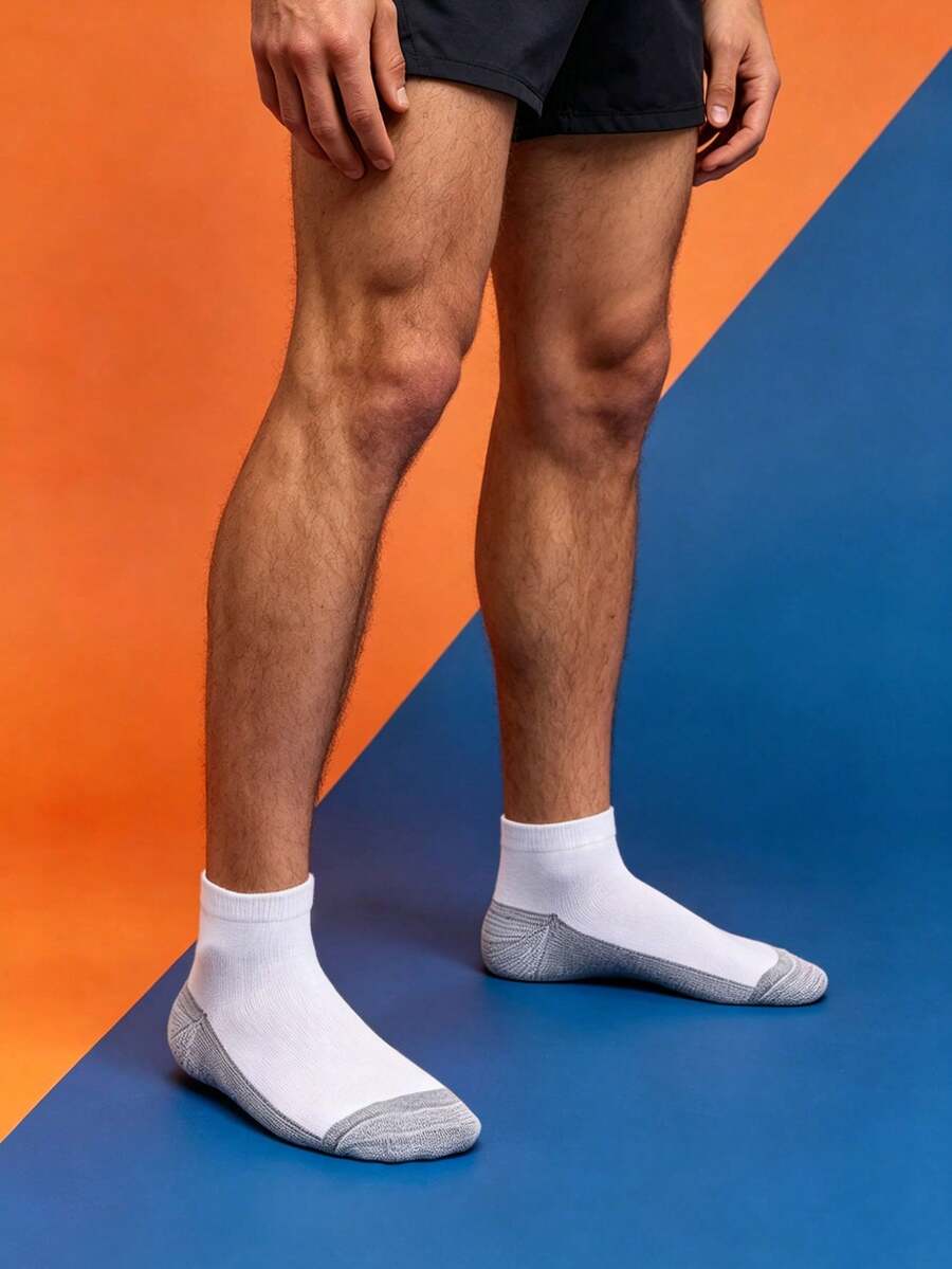 1/5/10/20 Pairs Unisex Casual & Sports Socks, Suitable For Daily, Home, And Outdoor Wear - Multicolor - View 1