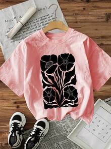 Camiseta de mujer para primavera y verano - Blanco - Ver 6