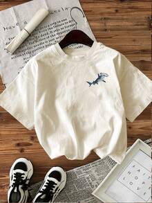 Camiseta de mujer para primavera y verano - Blanco - Ver 10