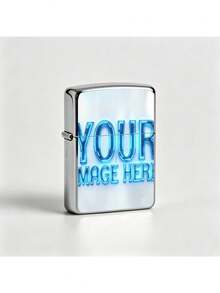 Custom DIY Photo Lighter Case, Personalized Logo & Message Metal Lighter Shell, Unique Graduation Gift, Cool Aesthetic Accessory For Men, Women (Case Only) - Printing - View 5