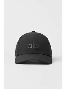 Alo Yoga Performance Off Duty Cap | Premium Performance Fabric | Signature Minimalist Design | Elevated Athleisure Essential | Versatile Everyday Cap - 黑色 - 查看 3