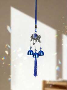 Dream Catcher Wind Chime Decoration, Sun Catcher Window Decoration, Sleep Essentials, Home Decor Dreamcatcher Hanging Ornament, Girl's Room Decoration, Handmade Woven Feather Dream Catcher Wind Chime, Cute Birthday Gift,Home Decor ,Room Decor - Multicolor - View 9