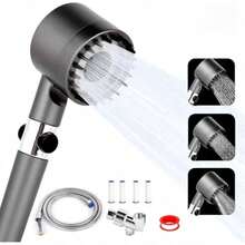 High Pressure Filtered Shower Head With Handheld - Multiple Spray Modes, ON/OFF Switch, Power Wash For Hard Water & Pet Bath - 1 cái - Xem 1