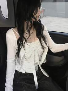 Women Tops - White - View 4