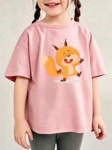 Young Girls T-Shirts - Pink - View 6