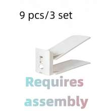 3pcs/Set Estantería de zapatos ajustable de doble capa, ahorra espacio, adecuada para divisor de armario de zapatos en el hogar, estantería de zapatos multicapa, estantería de zapatos práctica, estantería de almacenamiento y organización de zapatos, se puede usar para almacenar accesorios de baño, zapatos, etc., opción ideal para artículos esenciales del hogar en vacaciones - Multicolor - Ver 16