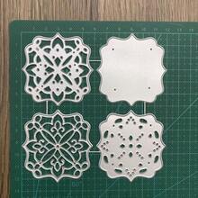 Hollow Frame Metal Cutting Dies For Card Making, Asymmetrical Pattern Cutting Dies, Metal Cutting Dies, Handmade Photo Album Decoration Dies, DIY Embossing And Etching Craft Templates - MC925 - View 6