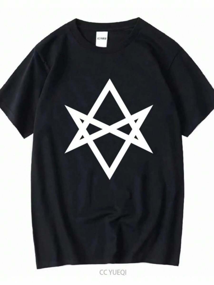 Women's Blouses Thelema T Shirt Aleister Crowley Occult S M L XL 2X 3X Strange Angel Long Or Short Sleeves Vintage Washed Slightly Soft - 黑色 - 查看 1