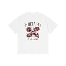 Printed T-Shirts For Men, Women And Children, Urban Hip Hop Fashion, Modern Casual Short Sleeve Crew Neck T-Shirt For Men And Women JSYT OOBF - 白色 - 查看 5