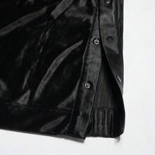 Adidas 女士休闲V领梭织背心，简约百搭夏季穿搭 IT9761 - 黑色 - 查看 5