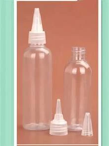 1/3/5/7/10/12pcs Squeeze Plastic Bottles, Squeezable Plastic Bottles, Wash Bottles, Empty Liquid Packaging Containers, 50ml Or 100ml, Cosmetic Mini Dispenser Bottles, Beauty Salon Essential Small Plastic Bottles, Lotion Bottles, Travel Mini Dispenser Containers - Multicolor - View 4