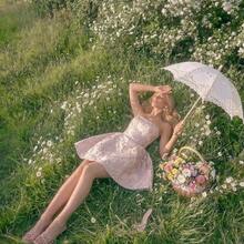 Women Long Dresses - Rose - View 7