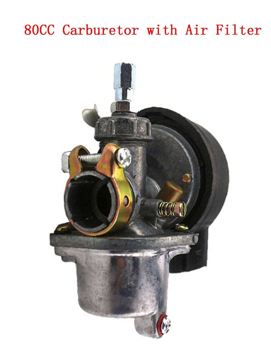 19mm 化油器,适用于二冲程 50cc 60cc 80cc 发动机的电动自行车和踏板车 - 80CC化油器 - 查看 1