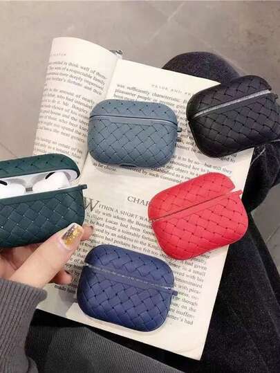 1PC Woven TPU Anti-Slip A IrPod Case - Bluetooth Earphone Shell Protector - Compatible With A IrPods Pro/Pro 2/Pro 3/1st Gen/2nd Gen/3rd Gen/4th Gen - Gift For Women
