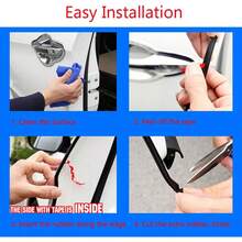 5M Car Door Edge Protector, Anti-Scratch Protective Seal Strip, Automotive Collision Avoidance Seal Strip, Car Door Bumper Strip, Invisible Door Edge Guard - A - View 6