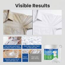 Powerful Laundry Stain Remover Deep Cleaning Fabric Spot Cleaner For Clothes Fast Acting Grease Oil Coffee Wine Food Dirt Eraser Portable Wash Free Treatment For Home Travel Multi Purpose Garment Care Wash Aid Heavy Duty Everyday Clothes Cleaning Supplies Instant Results Easy Apply - Multiple Forms - View 8
