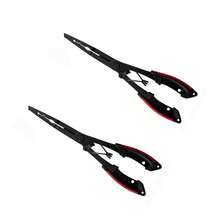 2pcs Multi-Functional Fishing Pliers, Hook Remover, Line Cutter, Fish Gripper, Split Ring Opener, Heavy Duty Scissors, PE Line Cutter, Non-Slip Handle, Saltwater Fishing Tackle - Lure Pliers - View 13