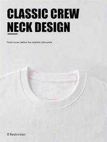 Women's New Style T-Shirts For Spring/Summer - Perfect For Mother's Day. Elegant Women's Clothing. Essential Gift Items: Women's Spring/Summer Style T-Shirt, Short Sleeve, Round Neck, A Thoughtful Gift For Friends Or Family - 白色 - 查看 3