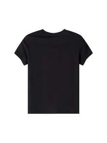 Puma ESS METALLIC No.1 Logo Tee W 女款T恤，休闲舒适简约户外运动短袖 - 694455-01 - 查看 3