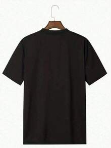 Balón de baloncesto envuelto en explosión de colores vibrantes que simboliza energía pasión y movimiento camiseta para mujer 100% algodón cómoda y moderna GQ9B - Negro - Ver 2